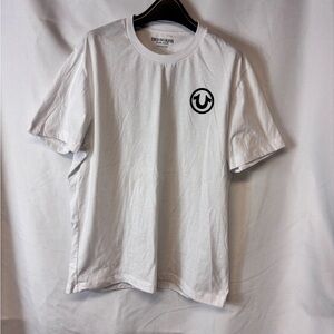 True Religion Men's White Short Sleeve T-Shirt Size Large